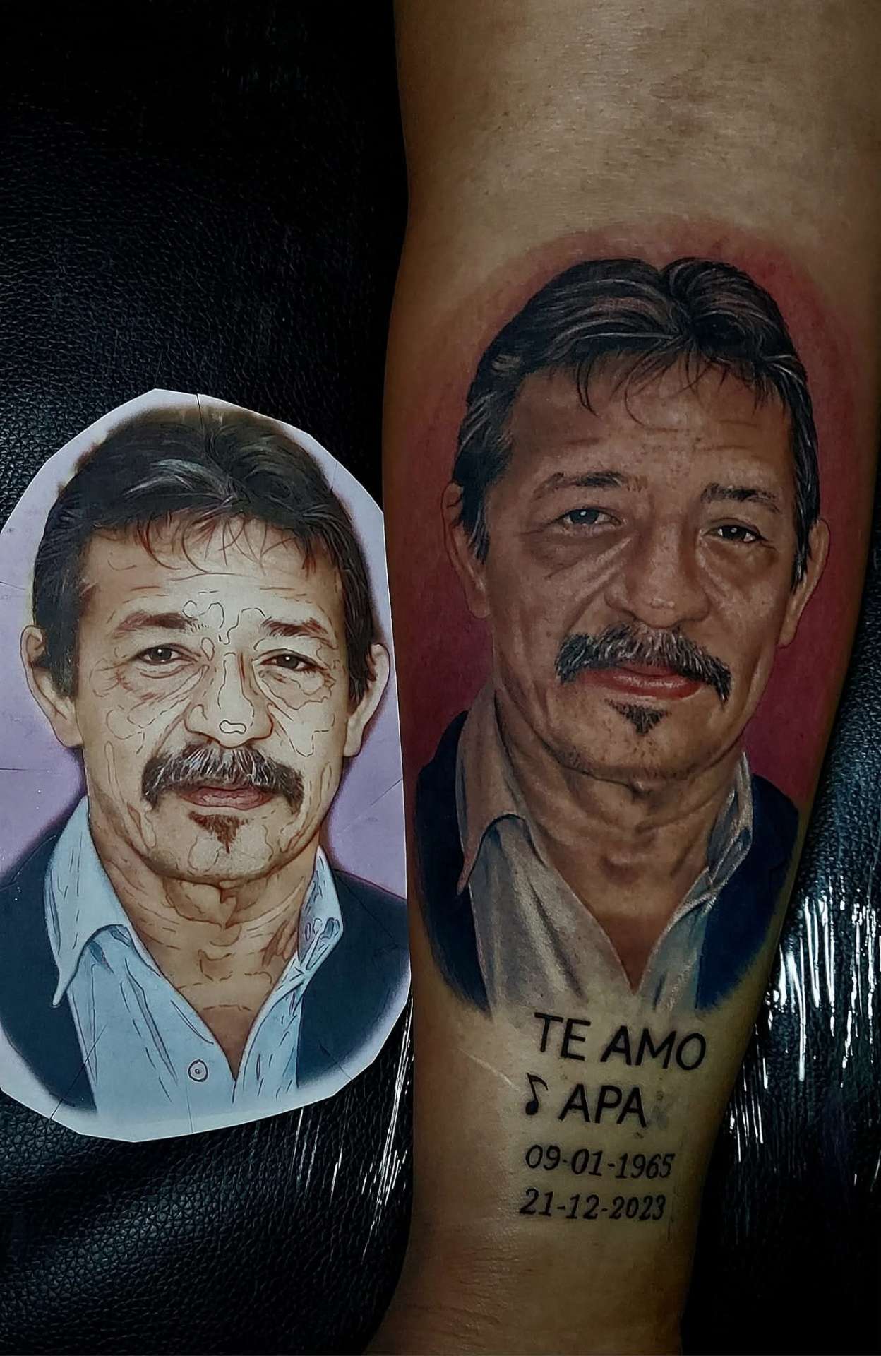 Memorial Papá — Retrato Color